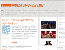 Tablet Screenshot of kingofwrestlingnews.net